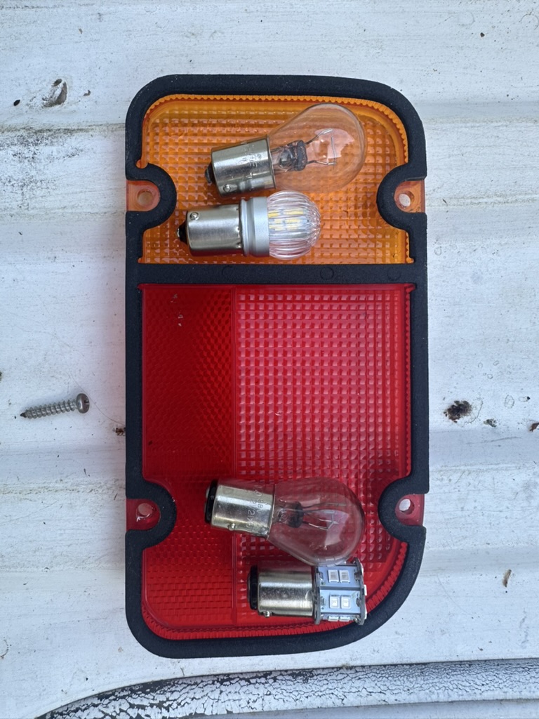 old and new bulb comparison